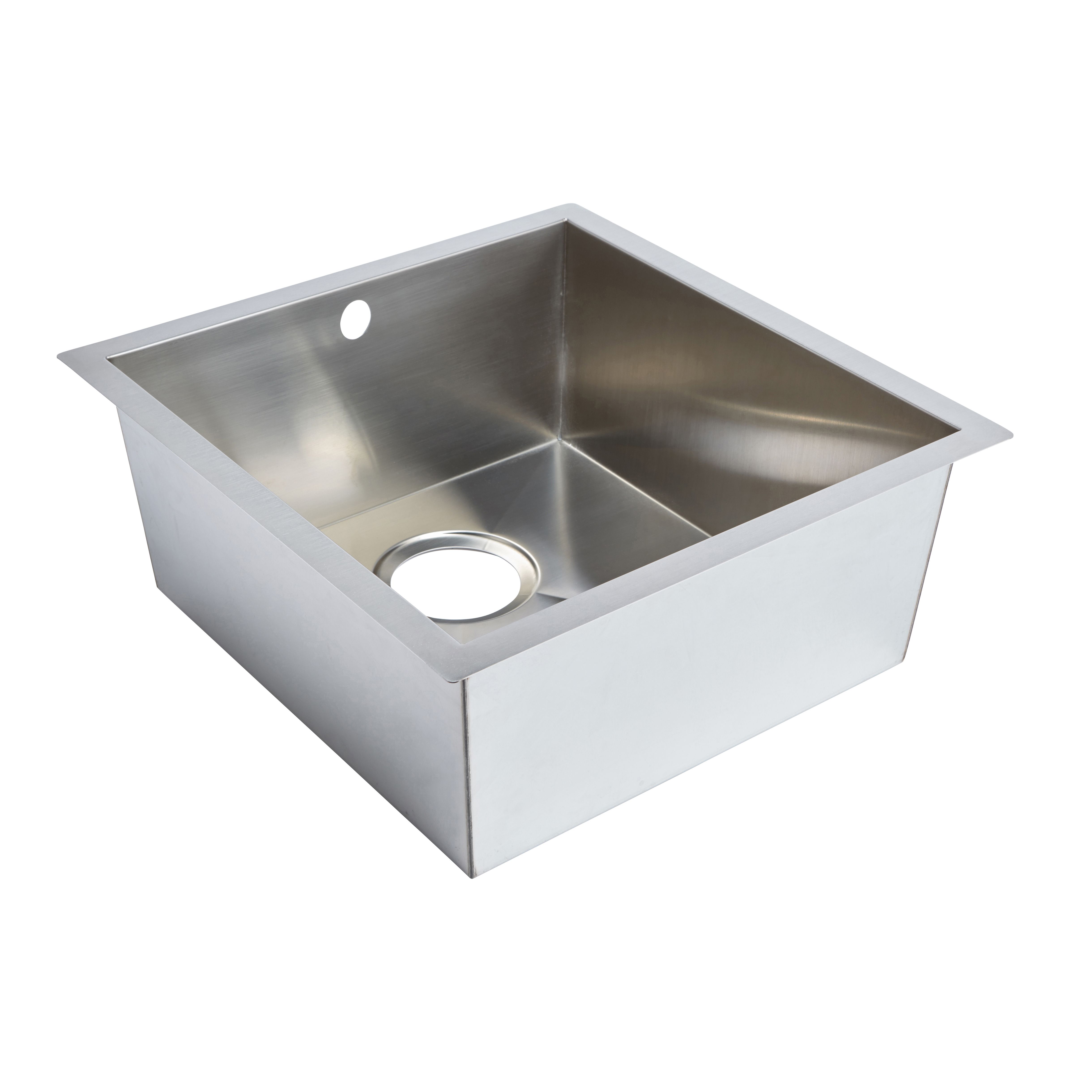 Cooke & Lewis Cajal Stainless Steel 1 Bowl Sink Price Comparisons | Compare The Build