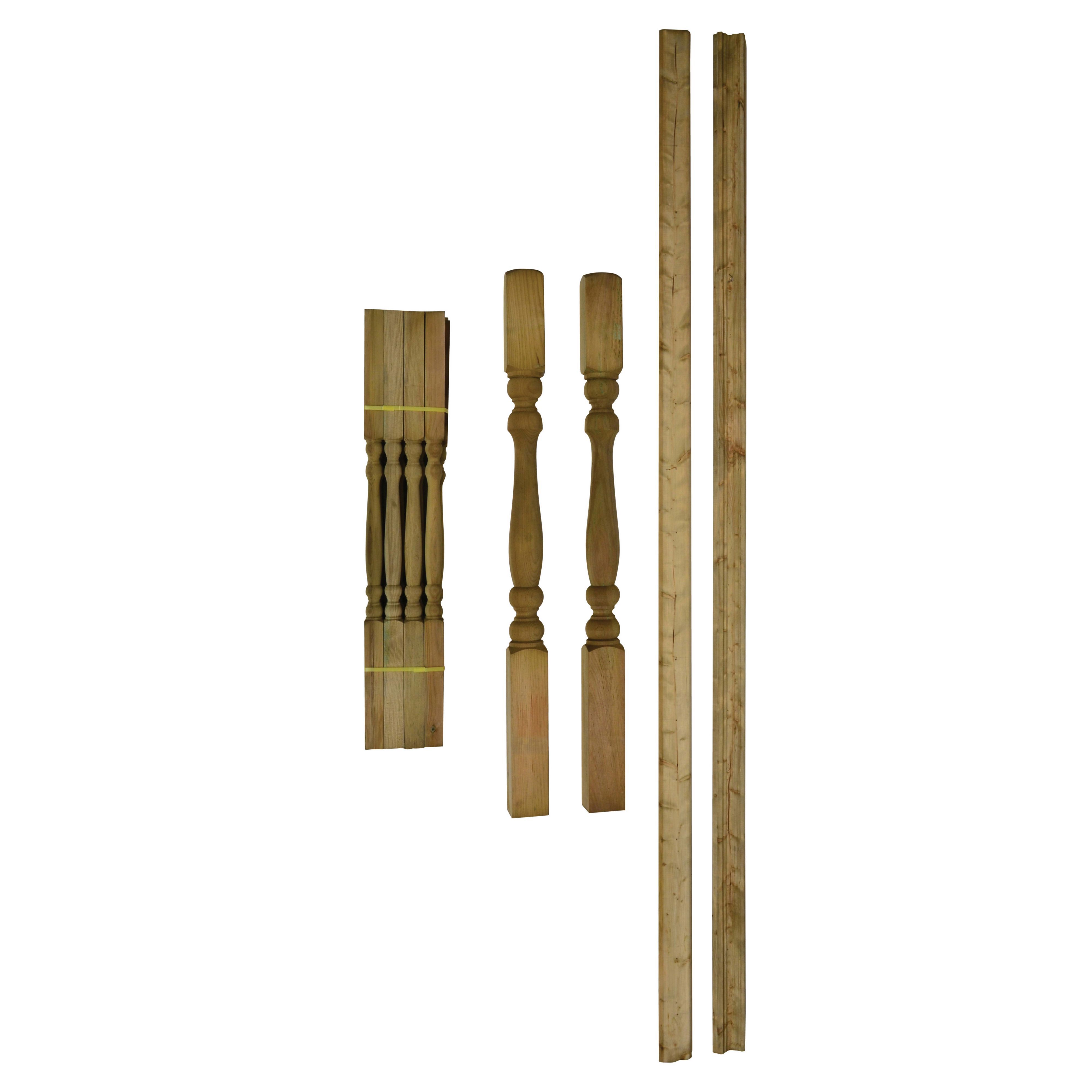 Premium Colonial Balustrade Kit | Compare The Build