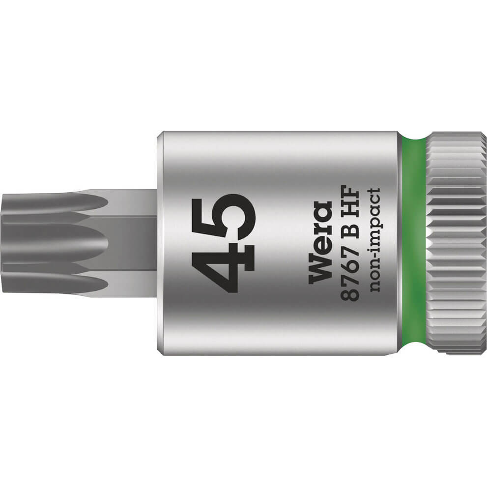 Wera 8767 B HF Zyklop 3/8" Drive Torx Socket Bit 3/8" T45 Price Comparisons | Compare The Build