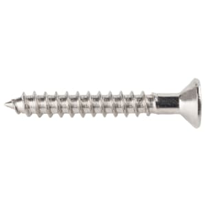 Wickes Stainless Steel Wood Screws - 4 x 30mm - Pack of 50 Price Comparisons | Compare The Build