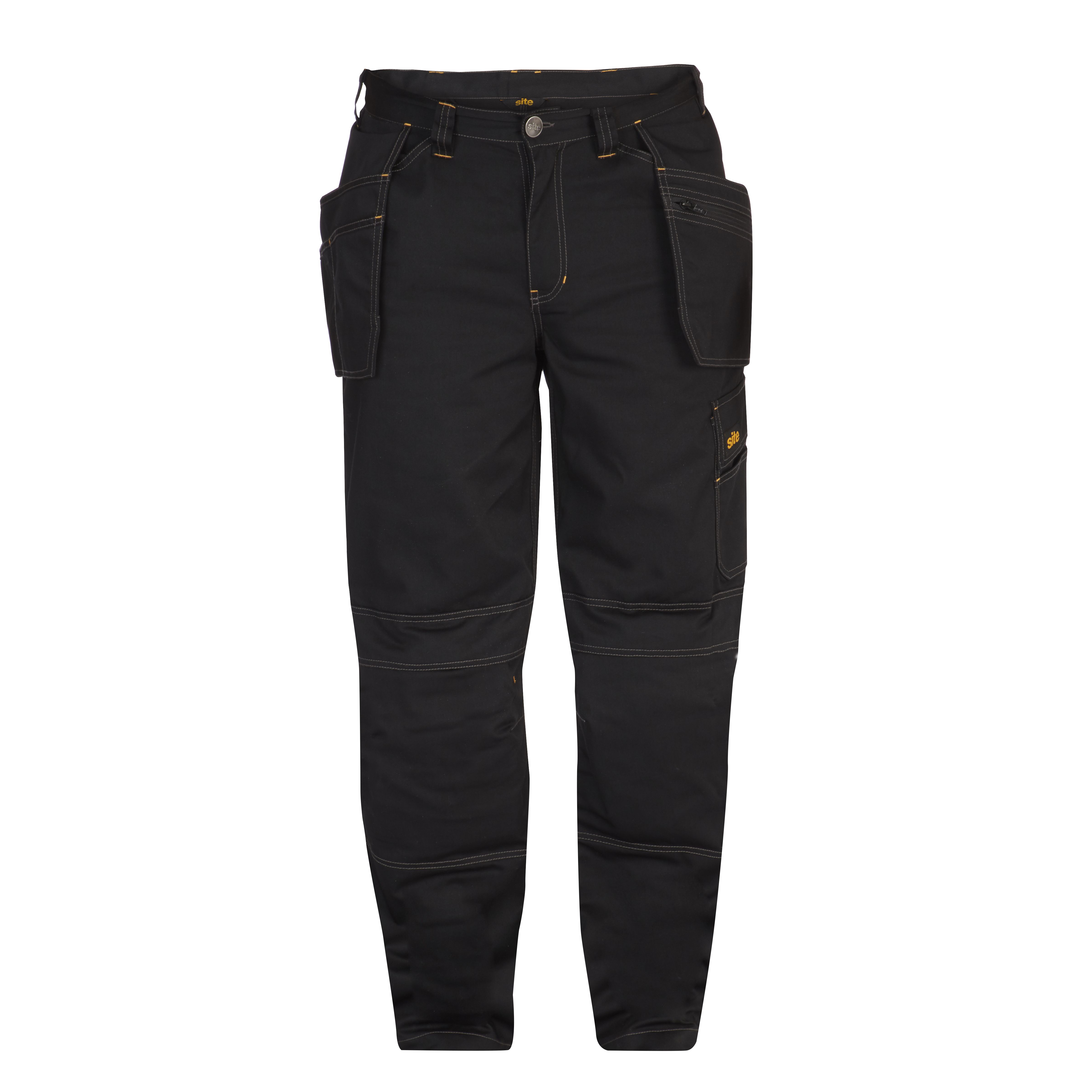 Site Fox Black Men's Trousers, W34" L32" Price Comparisons | Compare The Build