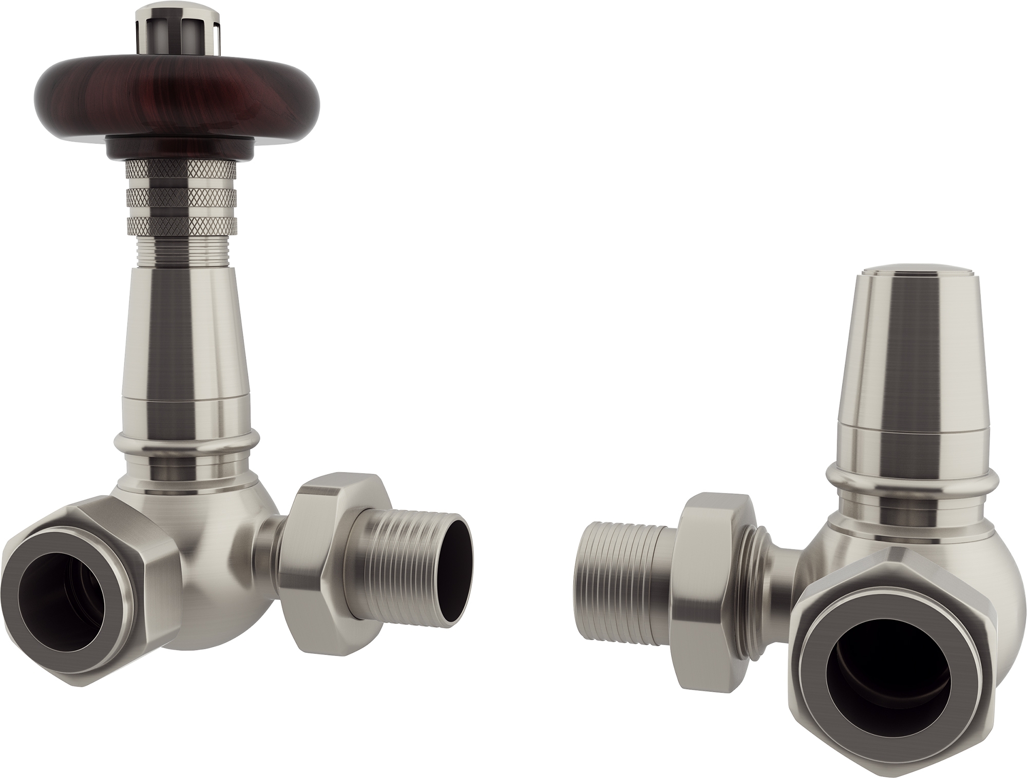 Trade Direct Thermostatic Valves, Heritage, Silver Nickel Corner Price Comparisons | Compare The Build