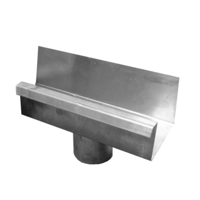 Zinc Gutta Running Outlet to 80mm Diameter - Standard Box Zinc Grey ZSBGO8 Price Comparisons | Compare The Build