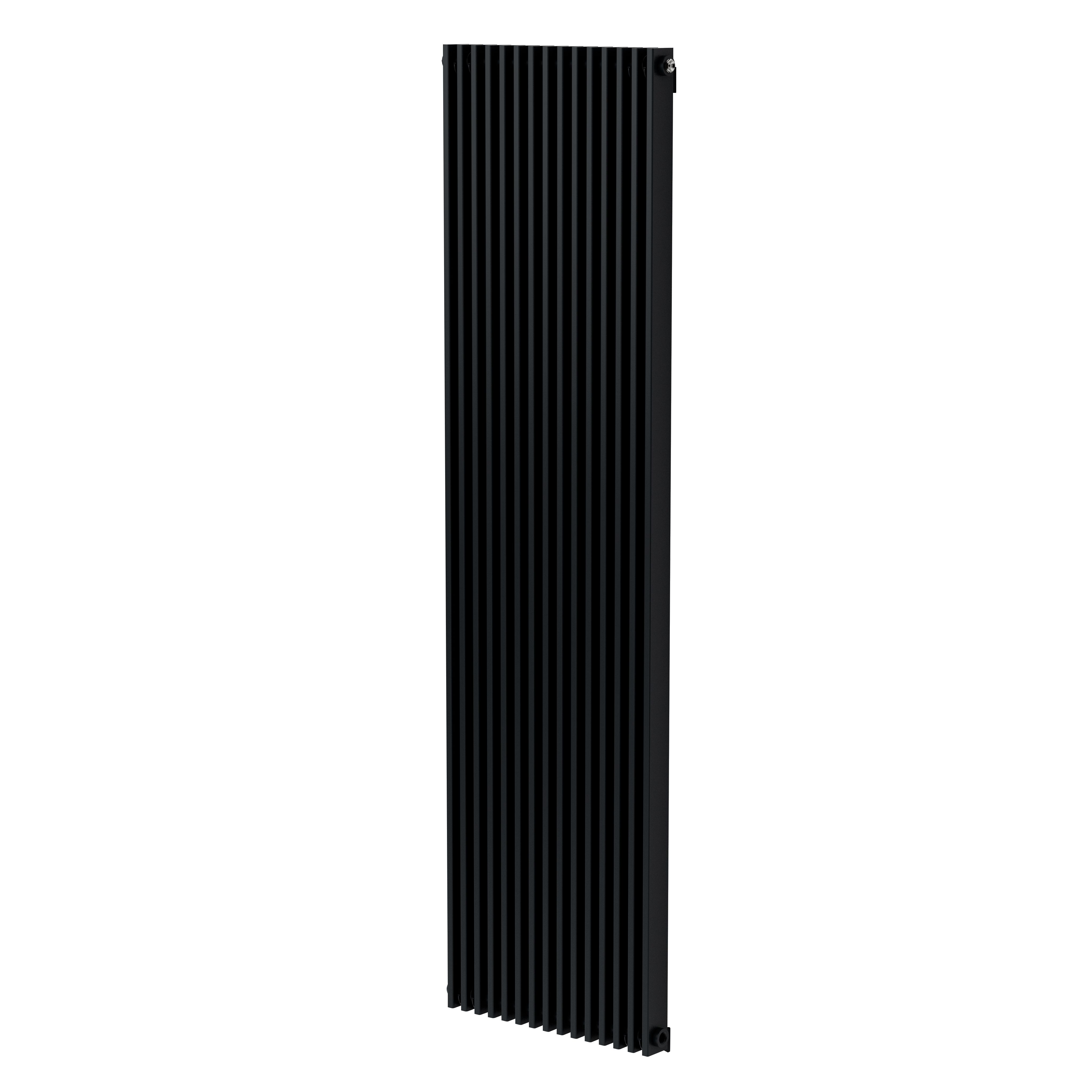 GoodHome Kensal Vertical Designer Radiator, Anthracite (W)500mm (H)1800mm Price Comparisons | Compare The Build