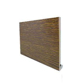 uPVC 225mm Replacement Fascia Board (18mm Square Edge) 5m - Light Oak freefoam FMS225WGO Price Comparisons | Compare The Build