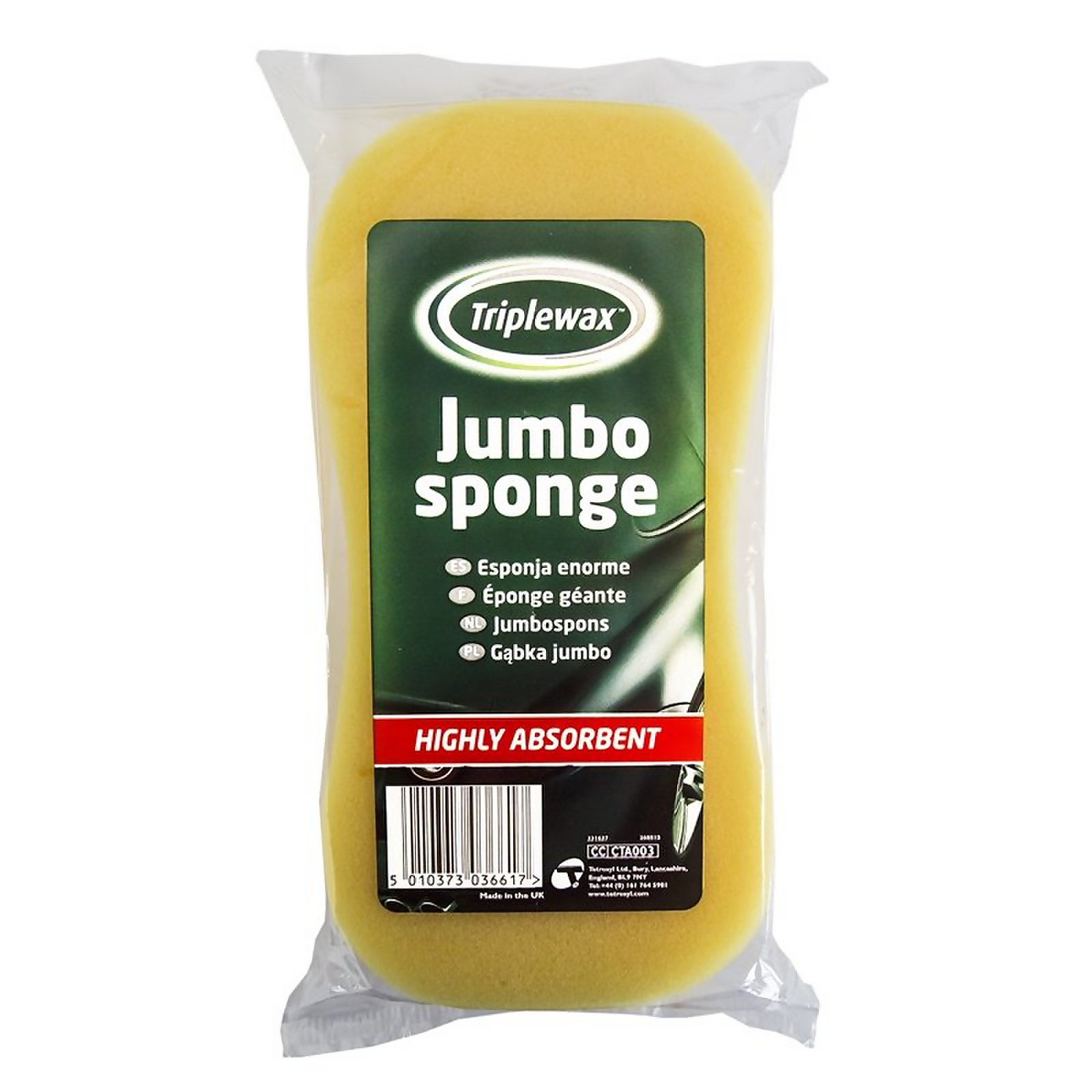 Carplan Triplewax Jumbo Sponge | Compare The Build