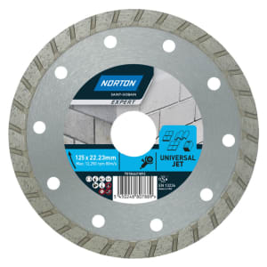 Norton Expert Universal Diamond Cutting Blade - 125 x 22.23mm Price Comparisons | Compare The Build