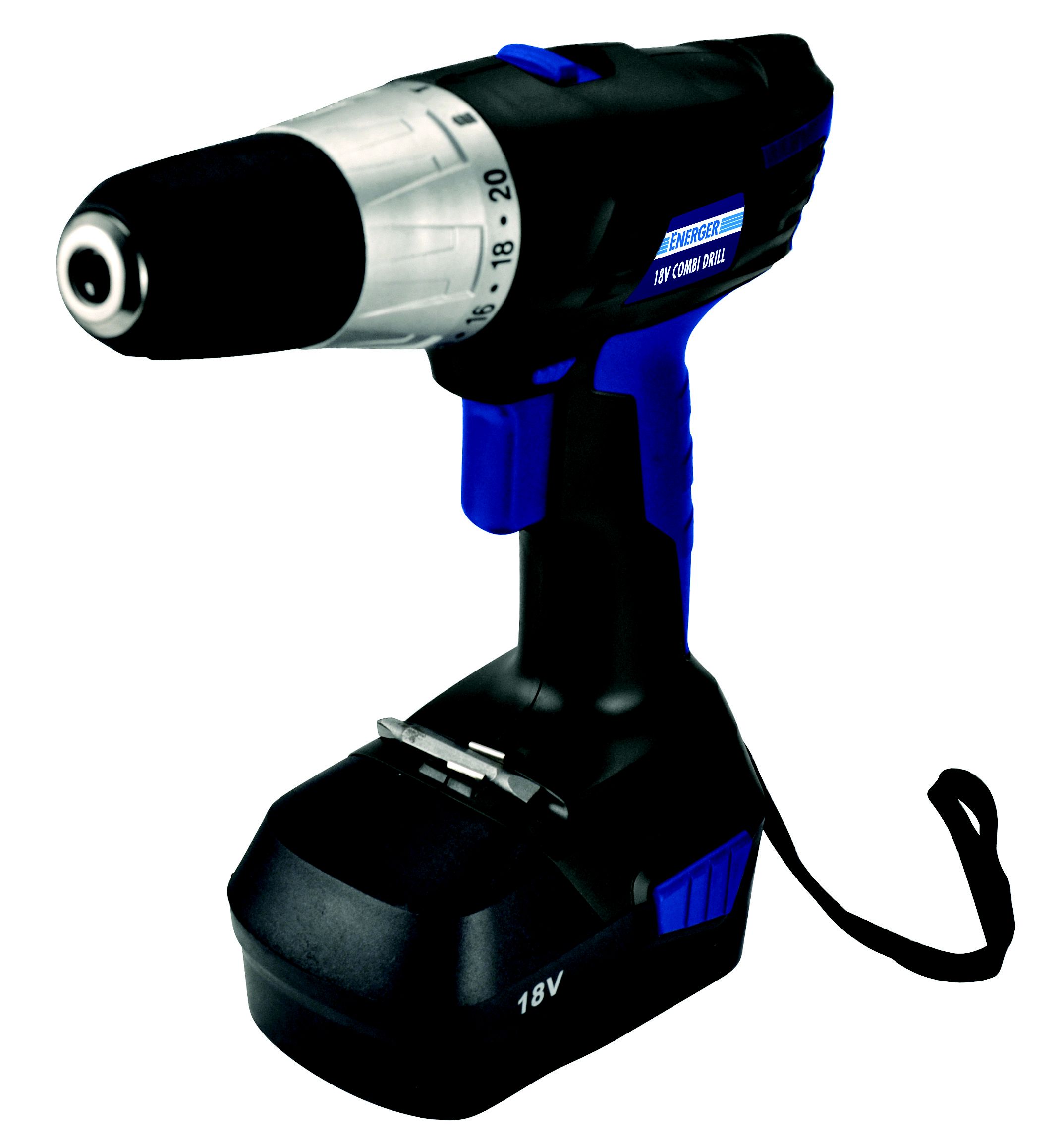 Energer 18V 1.3Ah Ni-Cd Cordless Combi Drill 1 Battery Ene456Com | Compare The Build