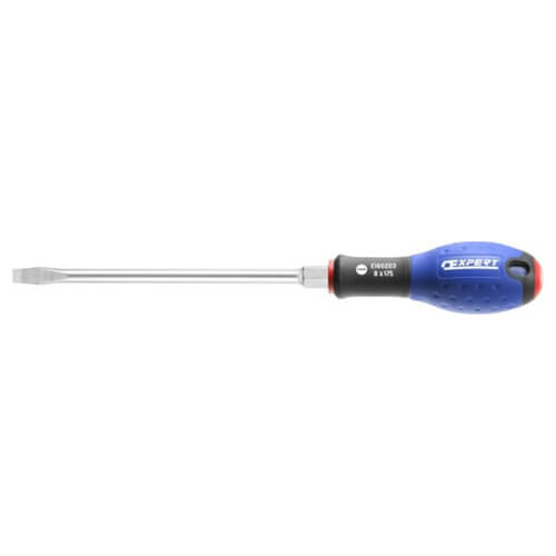 Expert by Facom Flared Slotted Bolster Screwdriver 6.5mm 150mm Price Comparisons | Compare The Build
