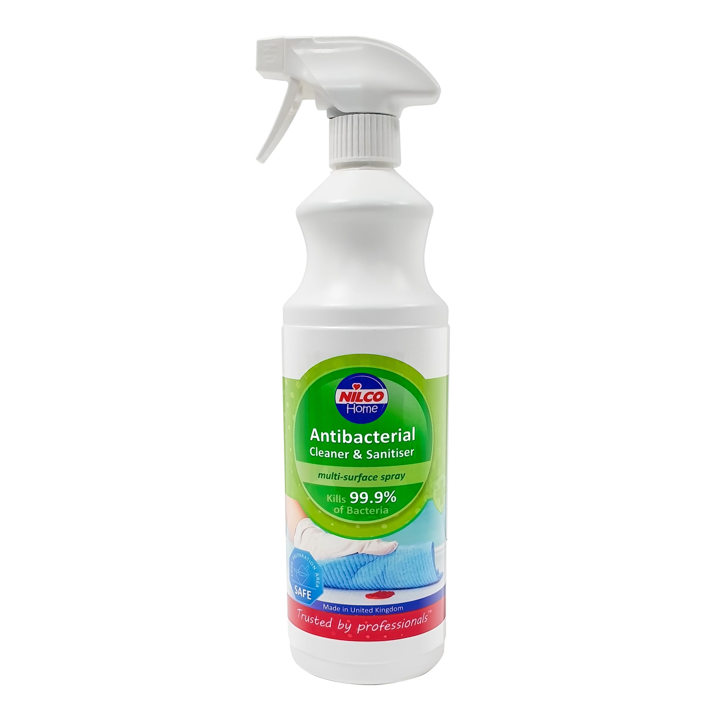 Nilco No Fragrance Anti-Bacterial Sanitiser, 1L Price Comparisons | Compare The Build