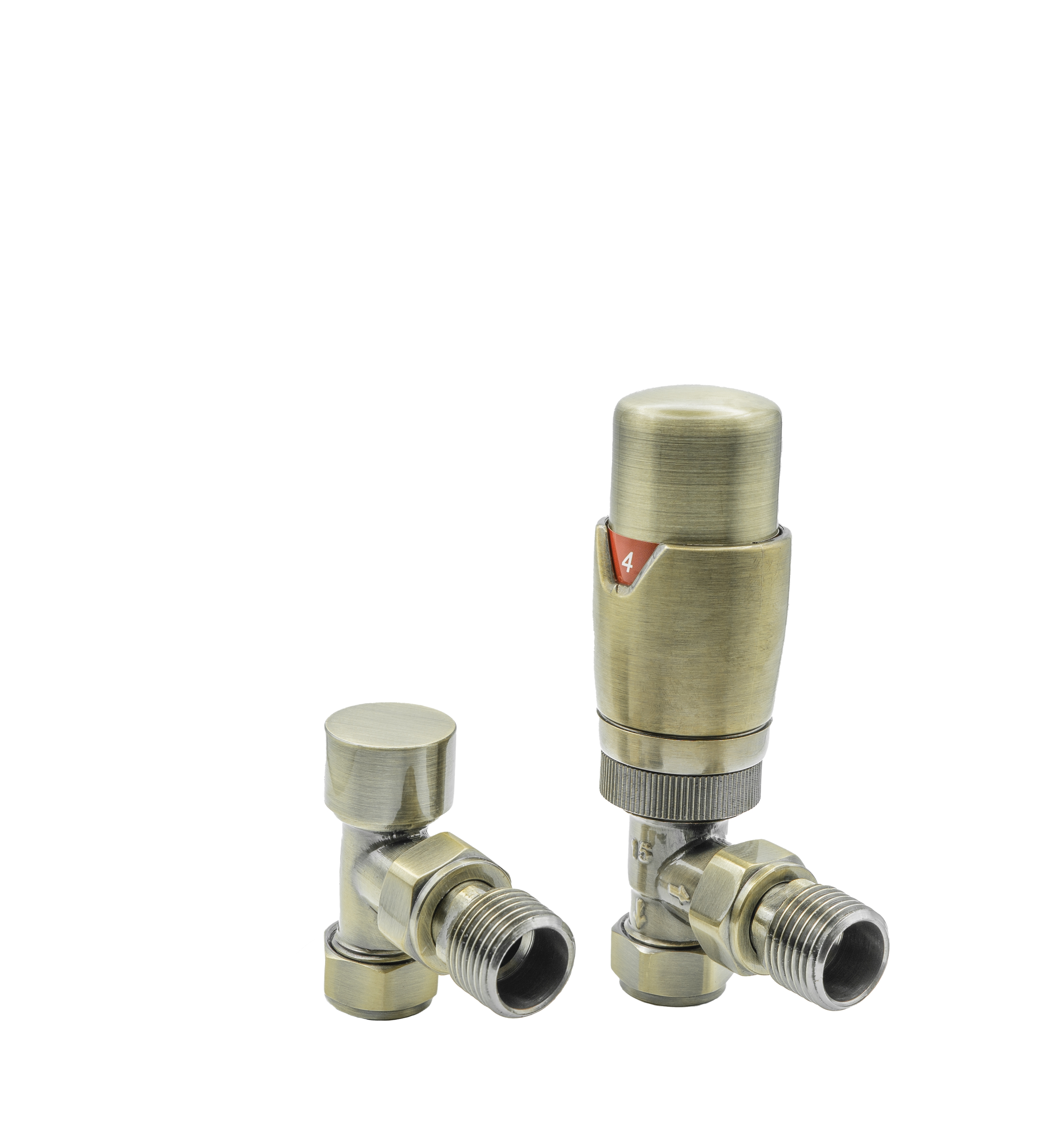 Reina Thermostatic Valves, Modal, Bronze Angled Price Comparisons | Compare The Build