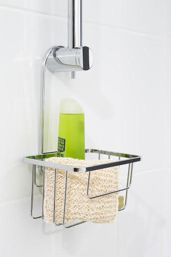 Croydex Hook-Over Riser Rail Basket/Shower Caddy - Chrome Price Comparisons | Compare The Build
