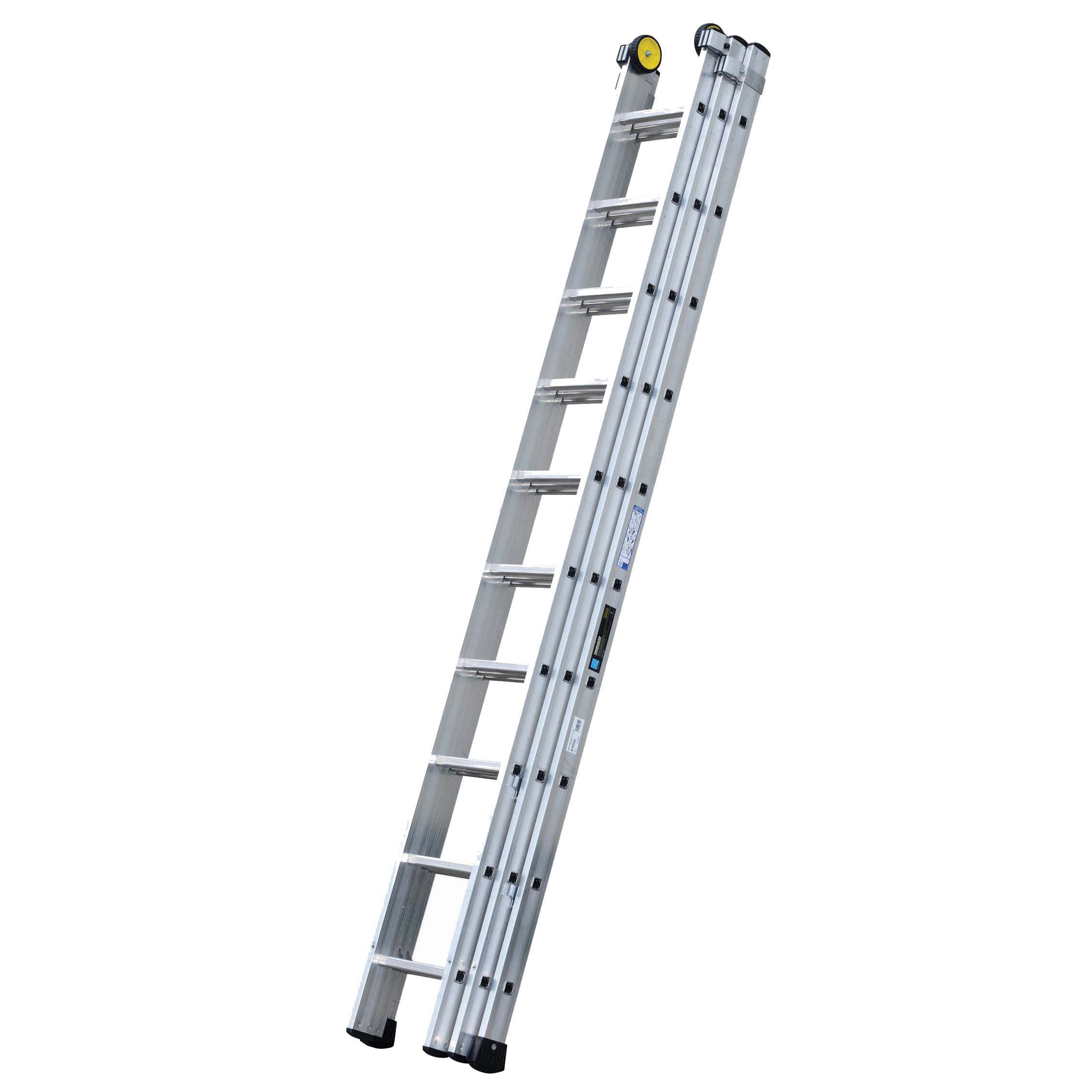 Werner Industrial Triple 30 Tread Extension Ladder Price Comparisons | Compare The Build