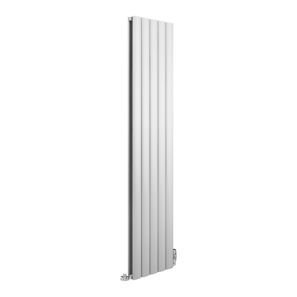 Apollo Magenta Aluminium Vertical Radiator, Silver Curve, 1800mm x 475mm Price Comparisons | Compare The Build