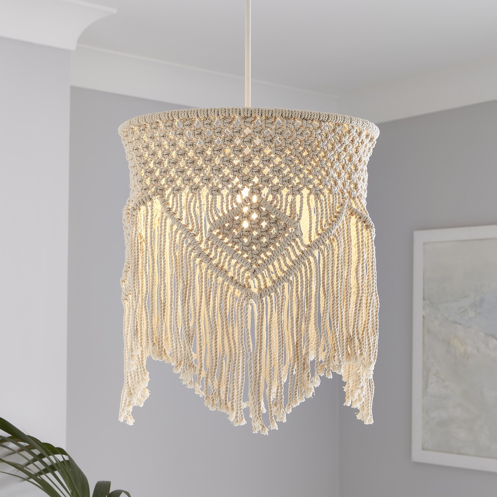 Macrame 35cm Easy Fit Light Shade | Compare The Build