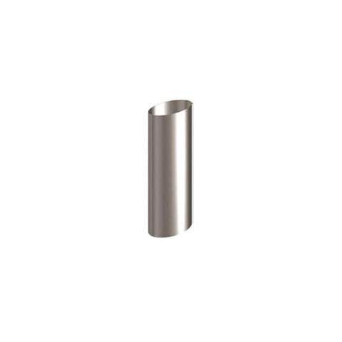 Lindab Steel Gutter Sliding Pipe 100mm - Majestic Galvanised Steel Lindab Rainline PRT100MG Price Comparisons | Compare The Build