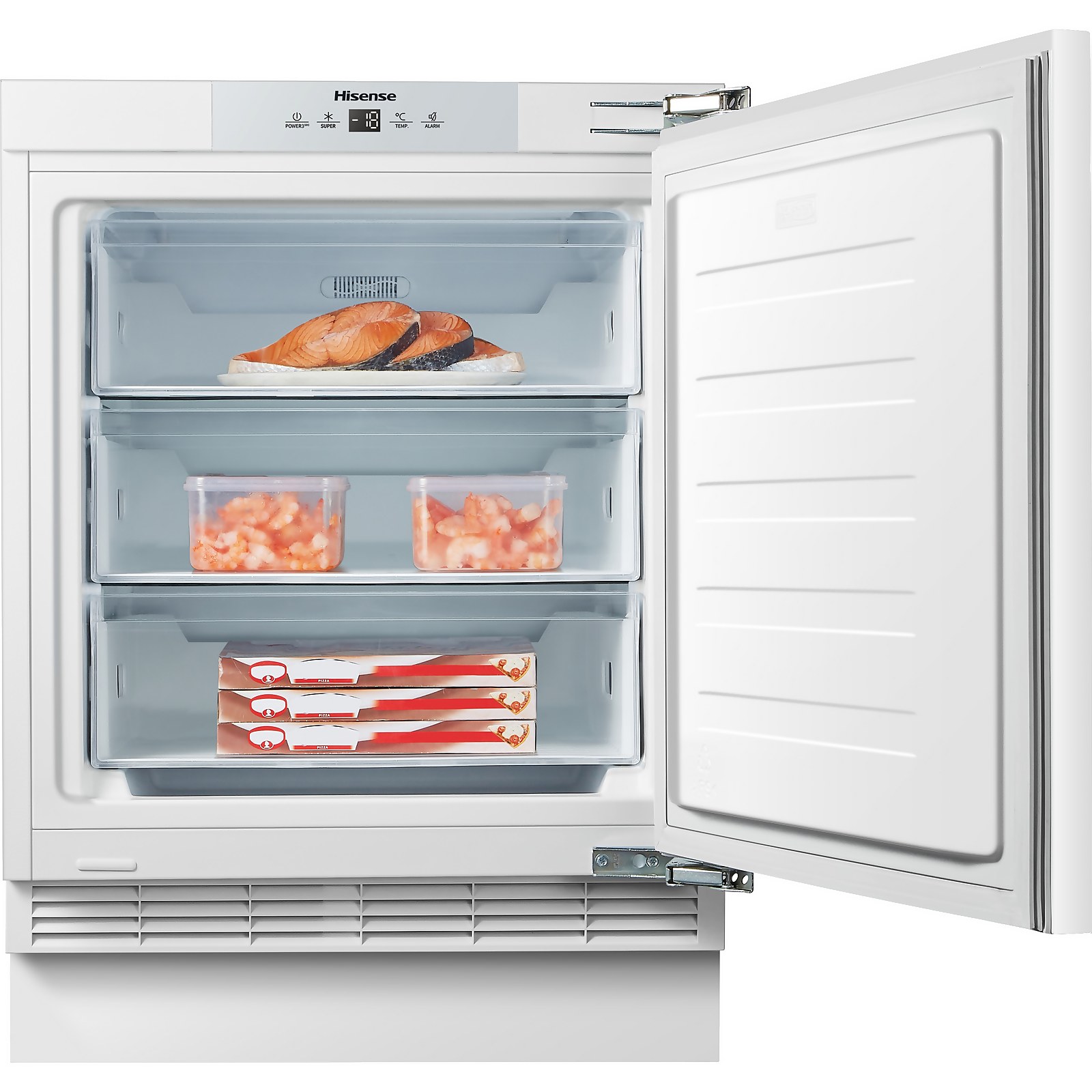 Hisense FUV124D4AW1 Integrated Under Counter Freezer Price Comparisons | Compare The Build