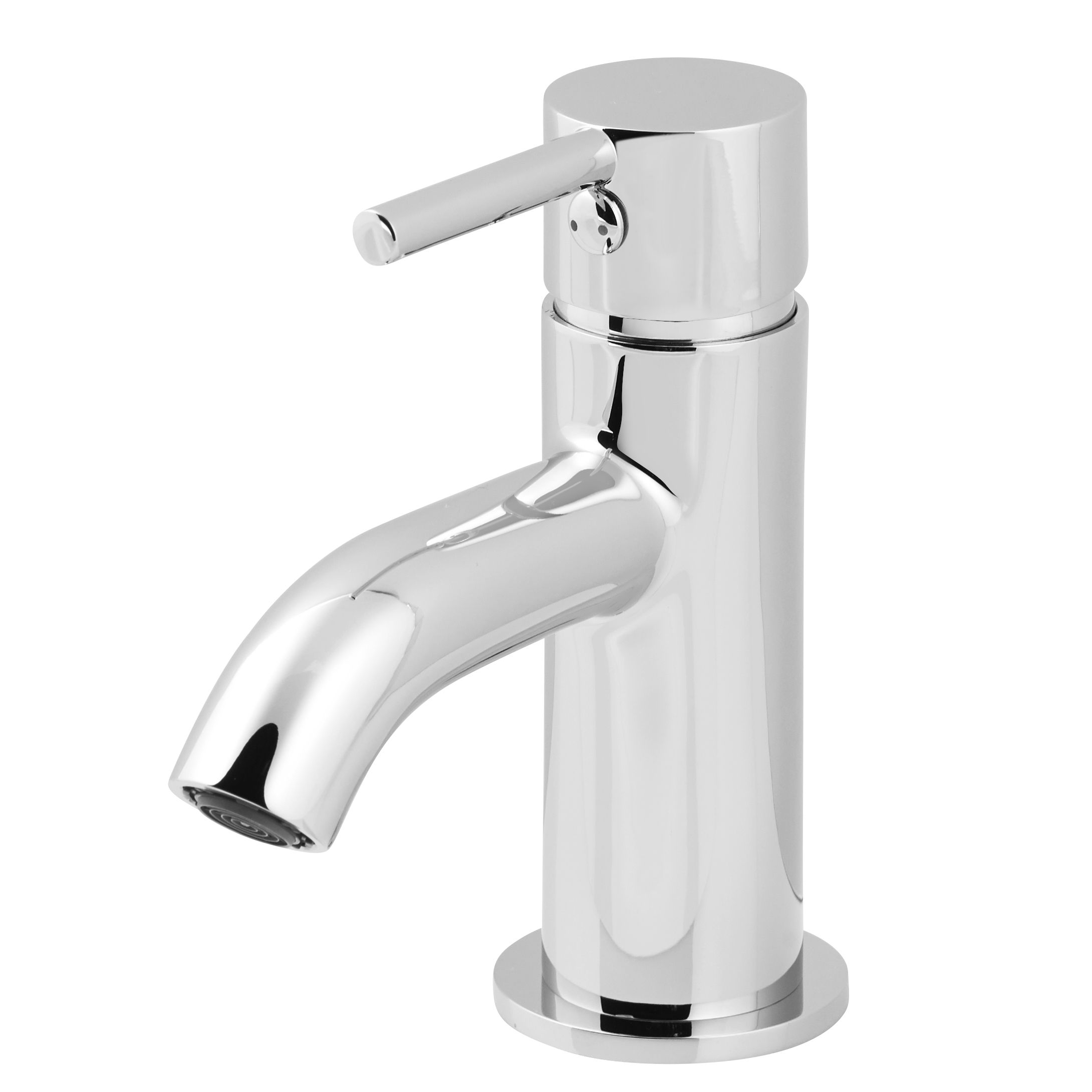 GoodHome Hoffell 1 Lever Mini Contemporary Basin Mono Mixer Tap Price Comparisons | Compare The Build