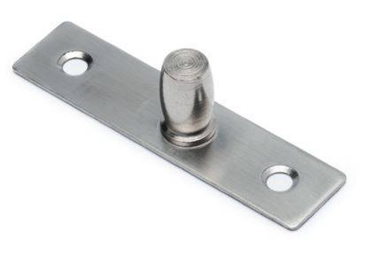 Satin Stainless Steel Top Pivot on Flat Plate Price Comparisons | Compare The Build