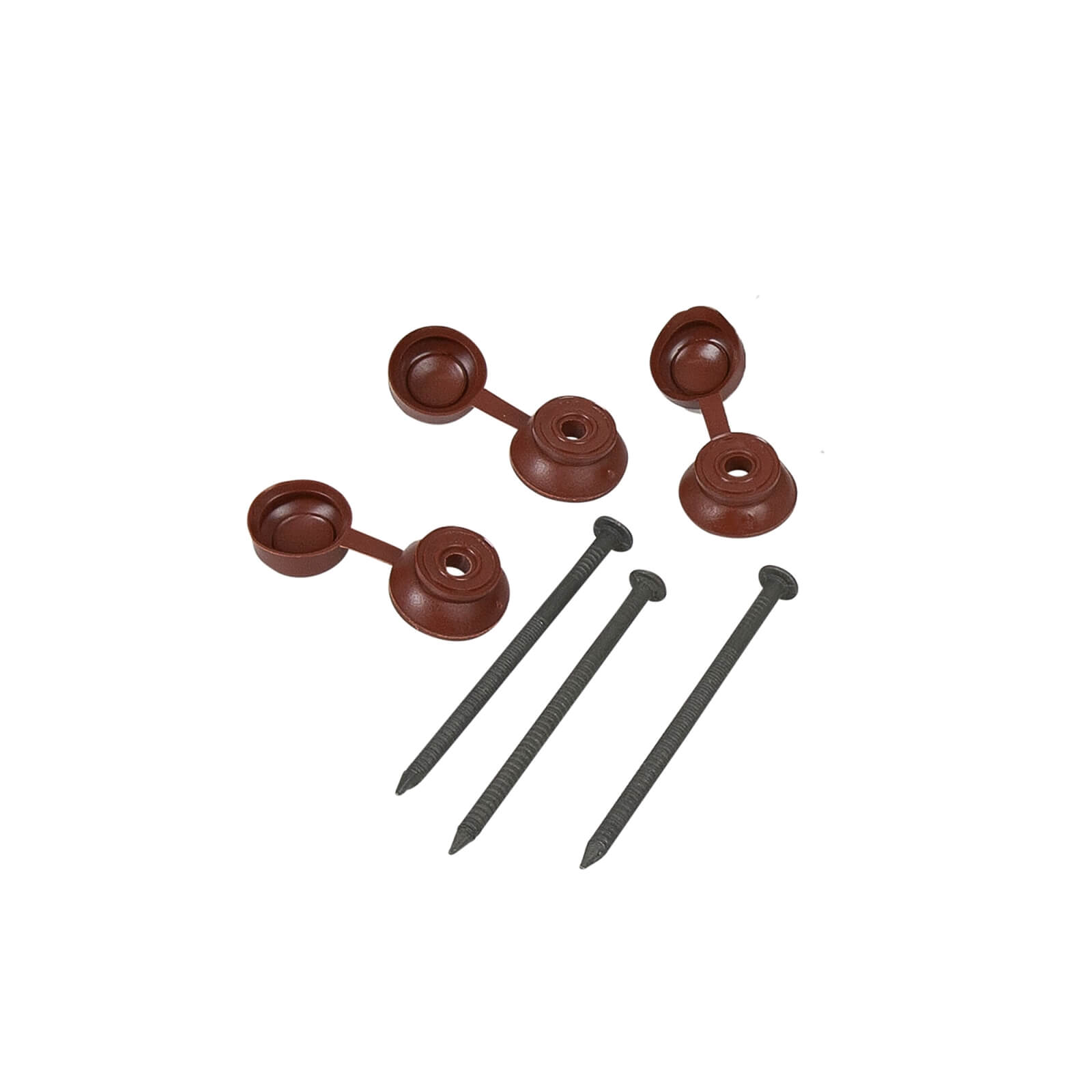 Red Coroline Fixings - 5 Packs of 20 | Compare The Build