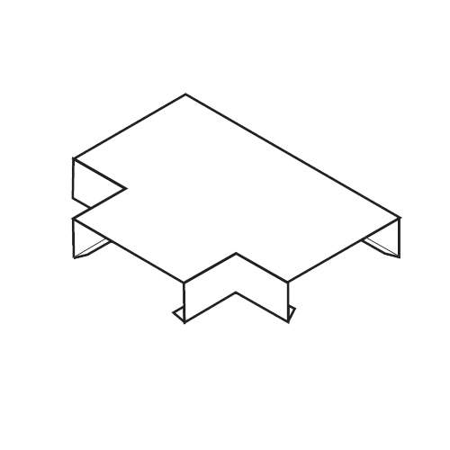 Alumasc Skyline Aluminium 90 Degree Tee Junction in Grey Brown - 182mm SL12/TJPPC/8019 Price Comparisons | Compare The Build