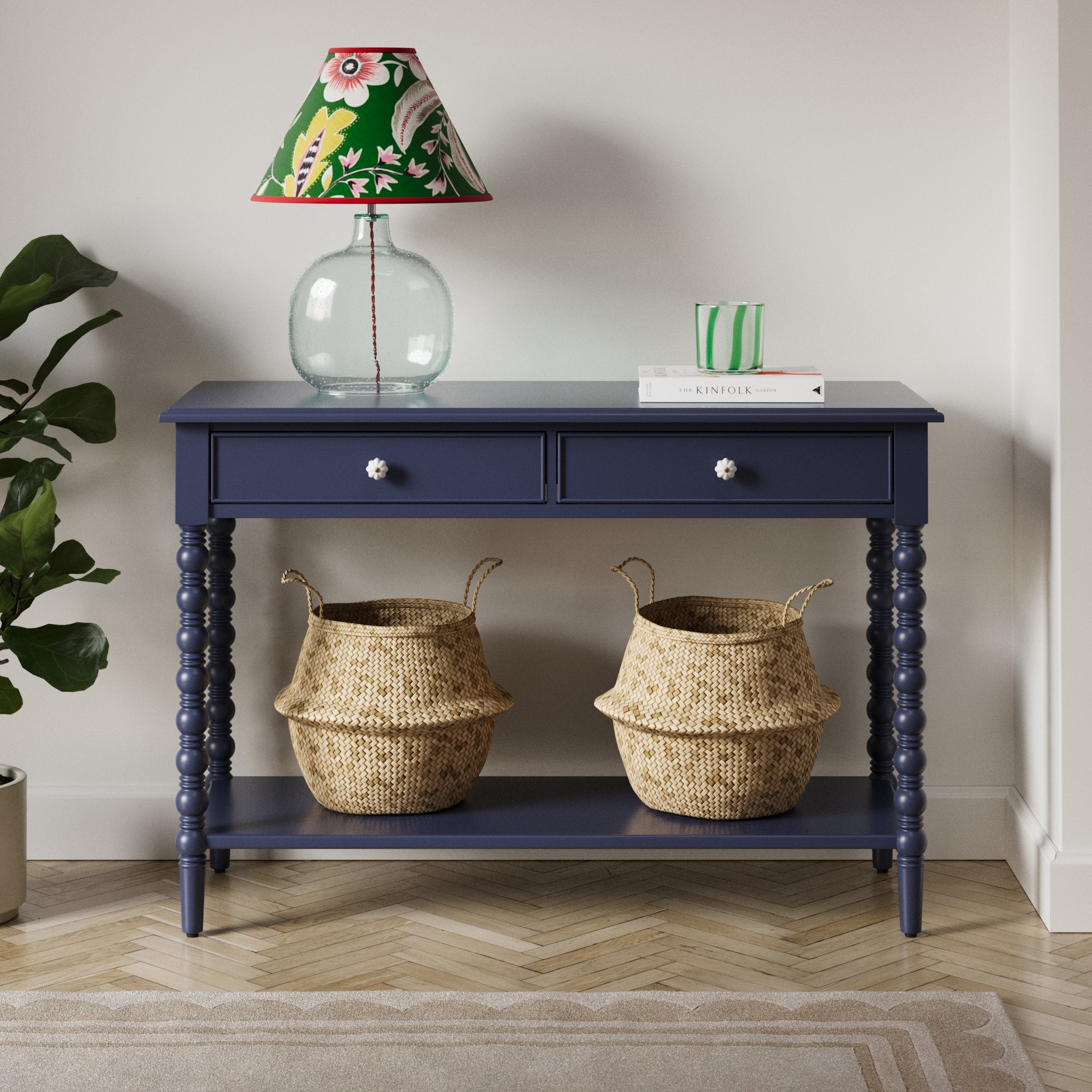 Pippin Console Table, Navy Navy Price Comparisons | Compare The Build