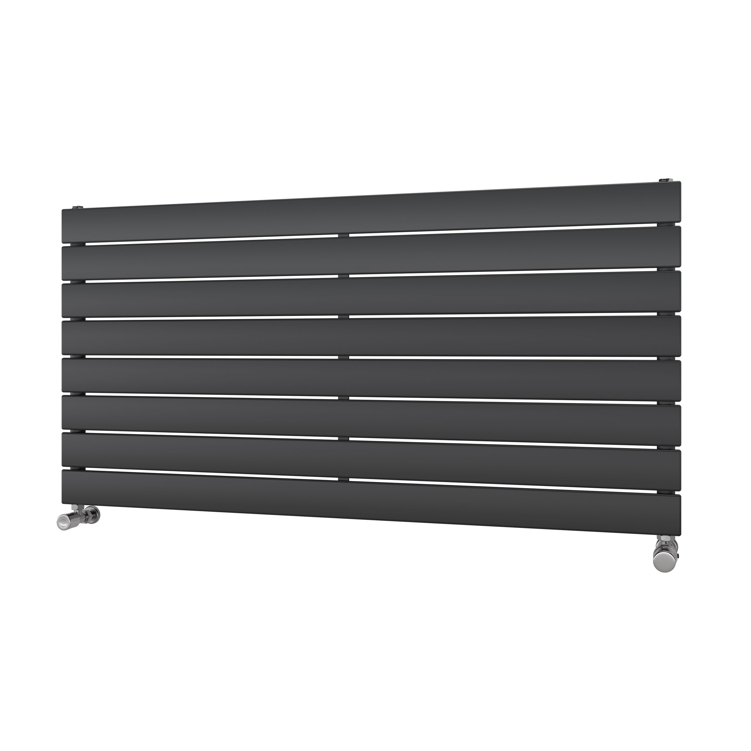 Ximax Vertirad Satin Anthracite Horizontal Designer Panel Radiator, (W)1200mm X (H)595mm Price Comparisons | Compare The Build