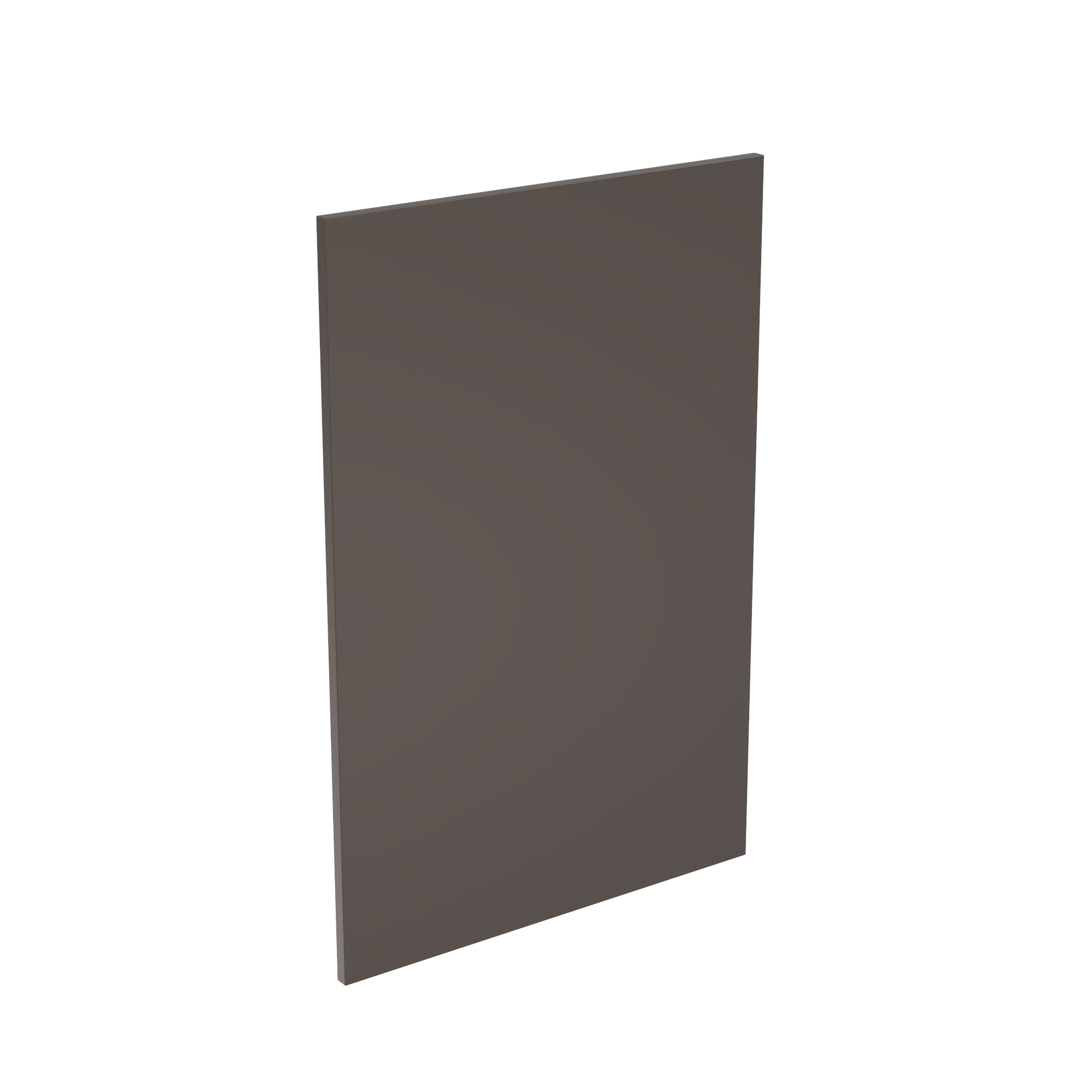 Base End Panel for J-pull Super Gloss Graphite 900mm x 600mm - FKKJ0428 | Compare The Build