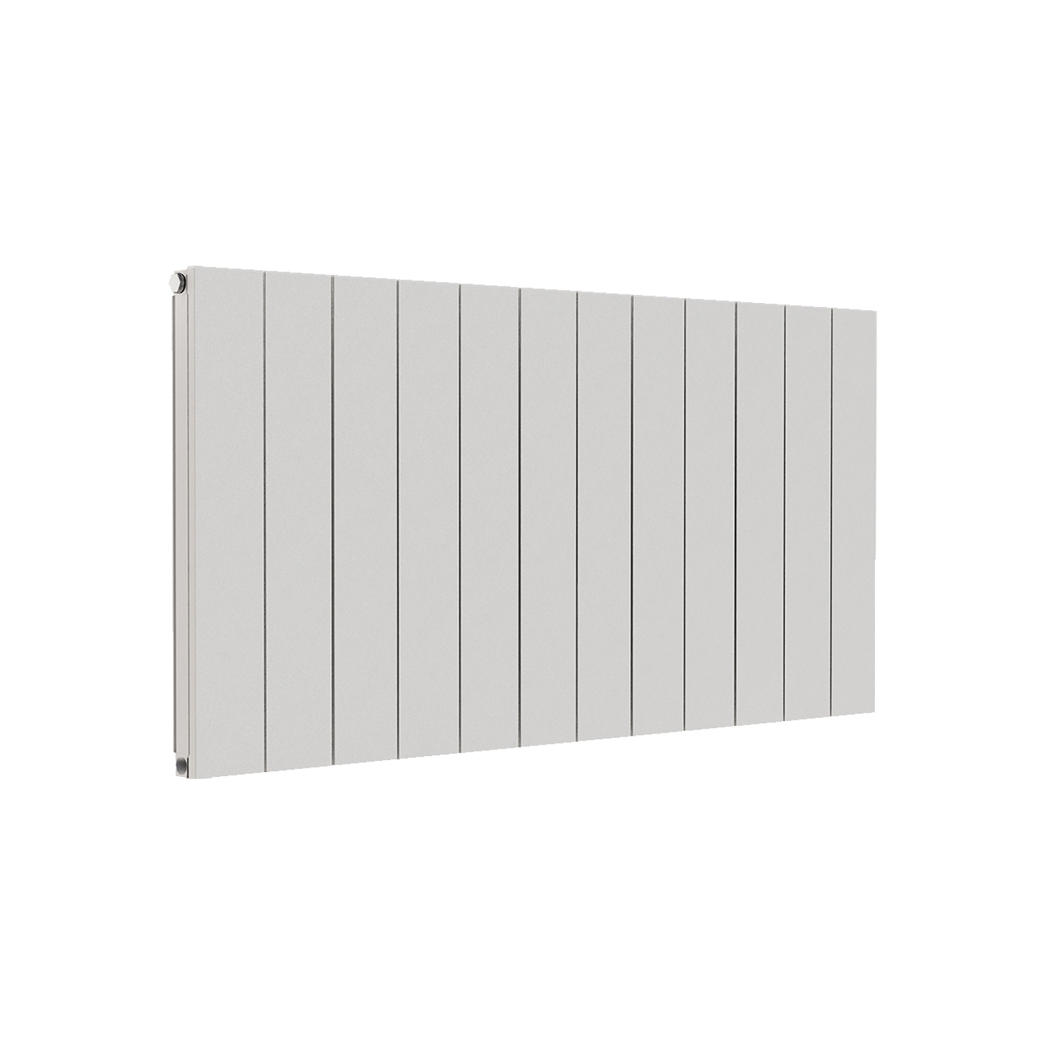 Towelrads Ascot Aluminium Horizontal Radiator, White, 600mm x 1227mm Price Comparisons | Compare The Build