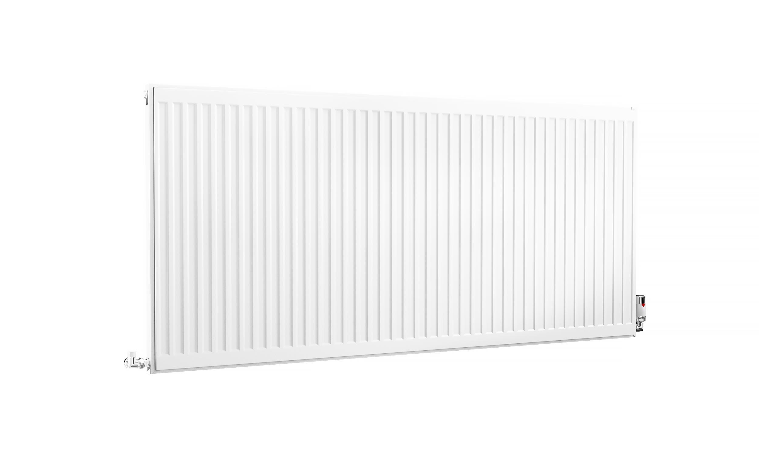 Kartell K-Rad Compact Horizontal Radiator, White, 750mm x 1600mm - Single Panel, Single Convector Price Comparisons | Compare The Build