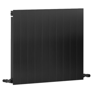 Towelrads Walton Black Horizontal Aluminium Designer Radiator - 600 x 975mm Price Comparisons | Compare The Build