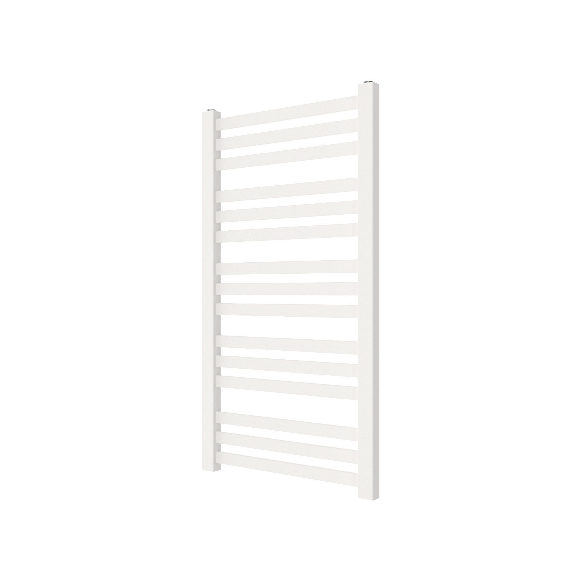 GoodHome Wolfsbane, White Vertical Flat Towel Radiator (W)500mm X (H)900mm Price Comparisons | Compare The Build