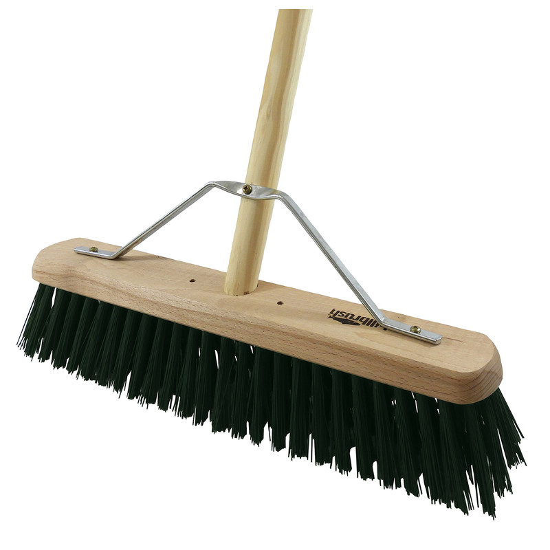 Hill Brush Company Industrial Stiff Platform Broom With Handle 18" (457mm) PVC Price Comparisons | Compare The Build