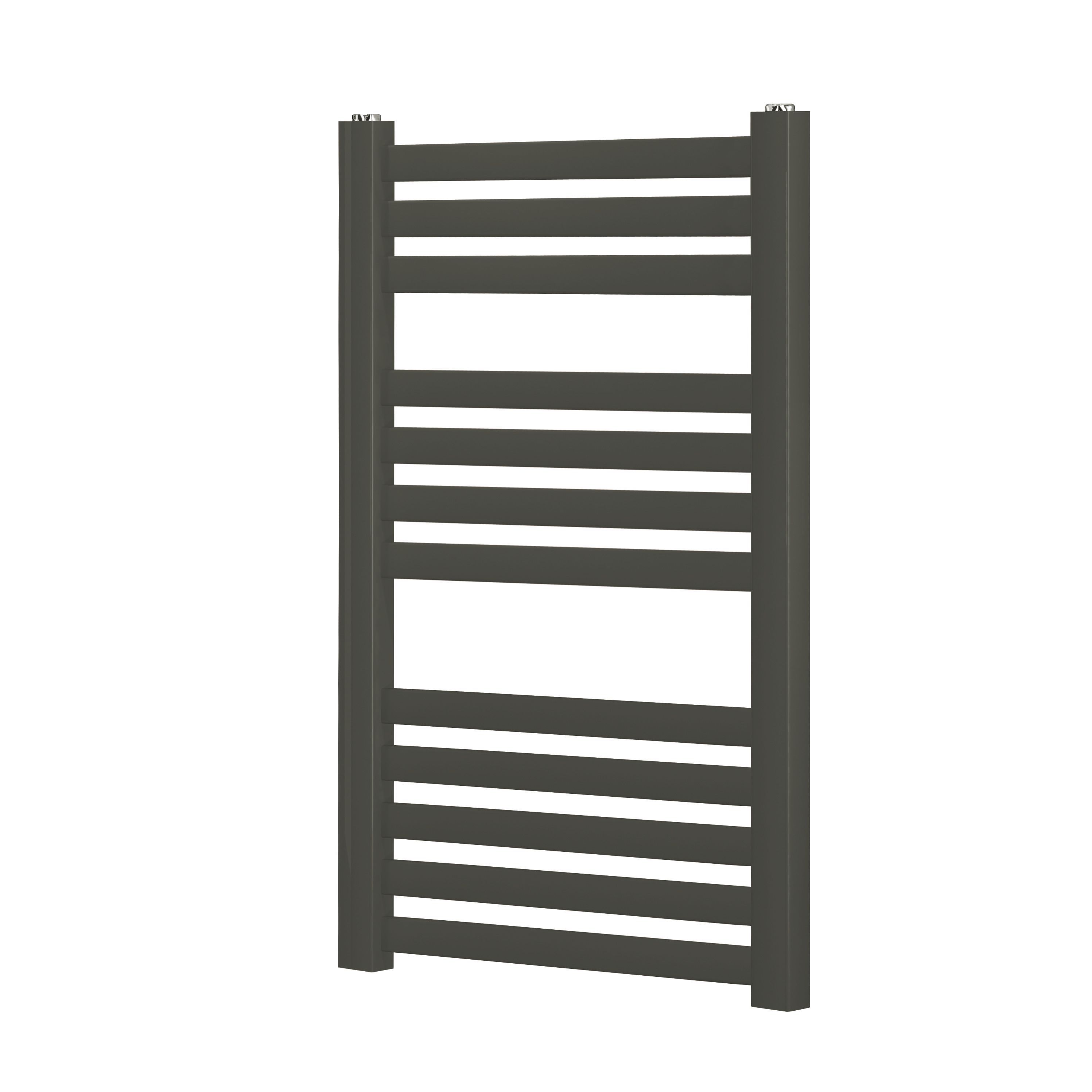 Blyss Aspley Black 333W Flat Towel Warmer (W)480mm X (H)750mm Price Comparisons | Compare The Build