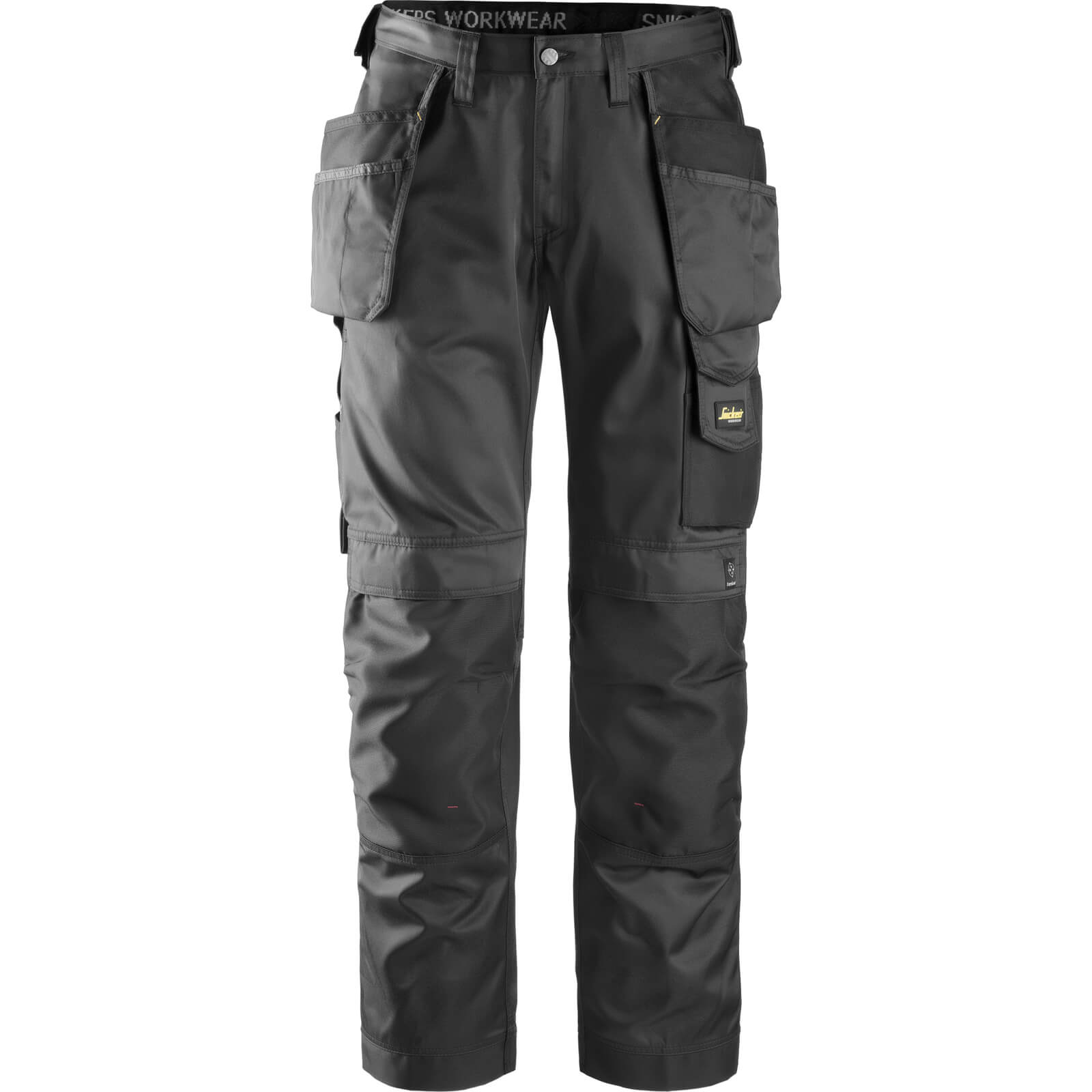 Snickers 3212 Mens DuraTwill Holster Pocket Trousers Black 36" 28" | Compare The Build