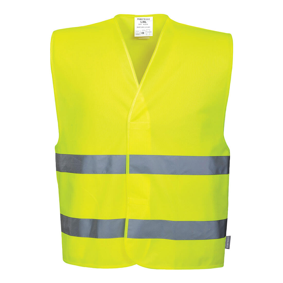 Portwest Two Band Class 2 Hi Vis Waistcoat Yellow 2XL / 3XL Price Comparisons | Compare The Build