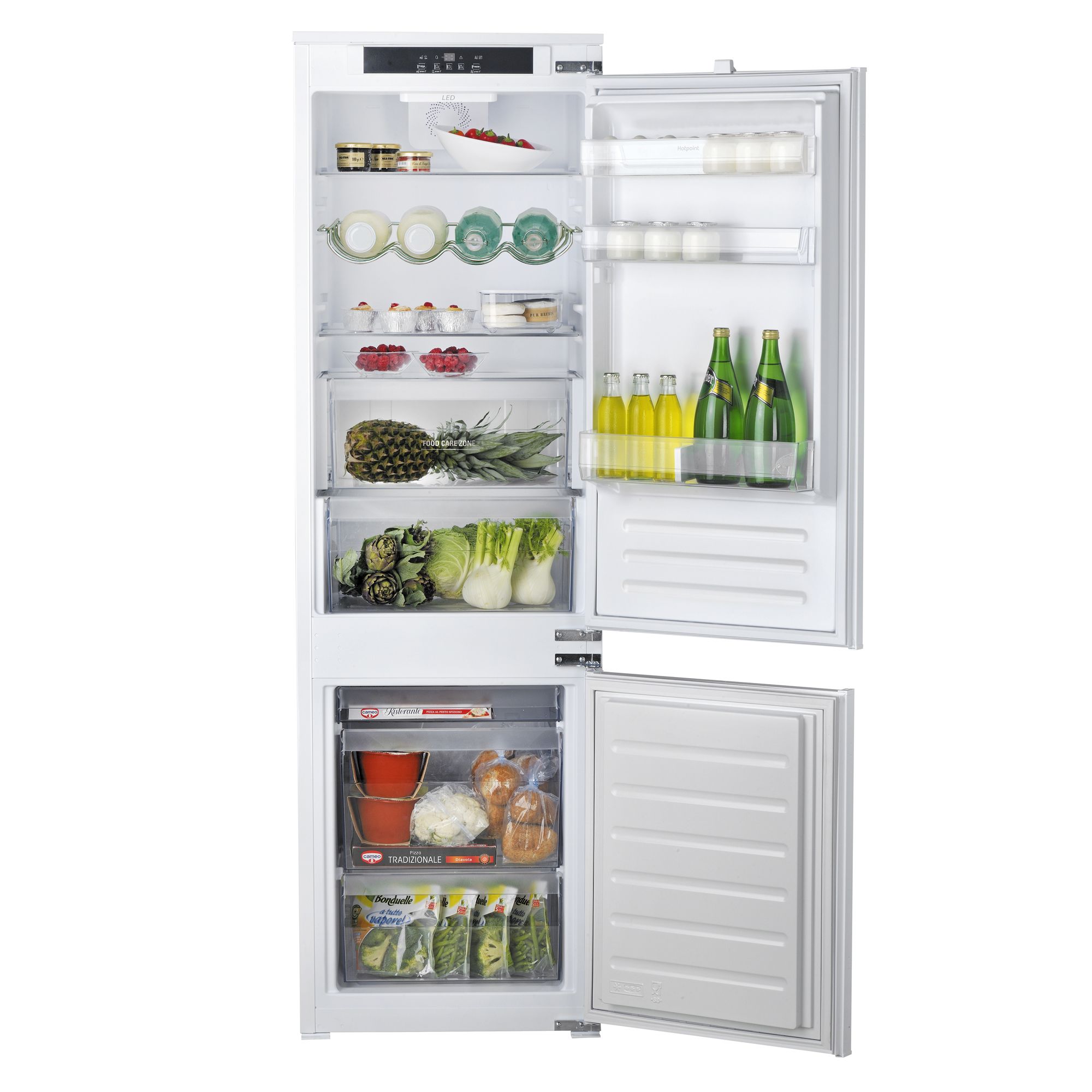 Hotpoint Hm7030Ecaa03 White Integrated Fridge Freezer | Compare The Build