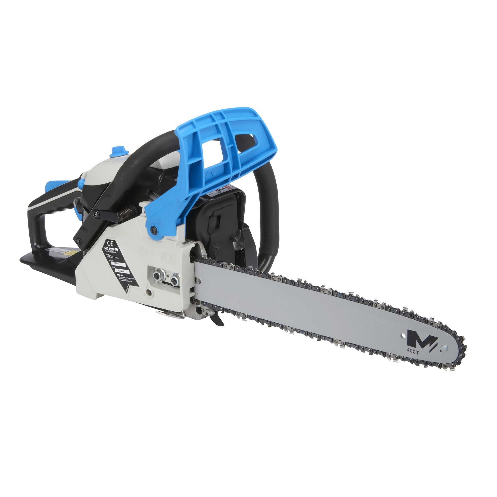 Mac Allister Mcswp40 40Cc 400mm Petrol Chainsaw | Compare The Build