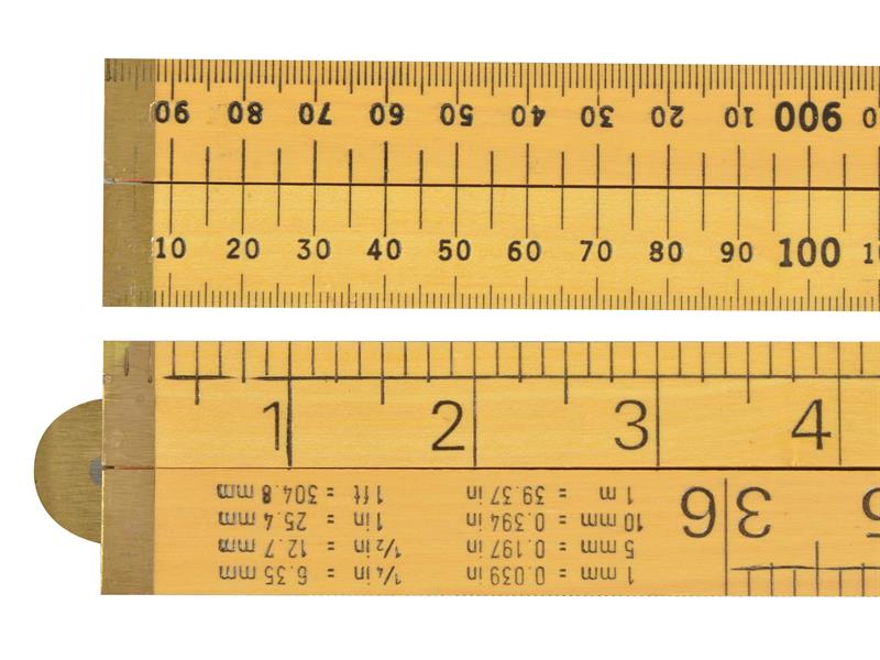 R.S.T. RST073 Wooden 4 Fold Rule 1m / 39in (Loose) Price Comparisons | Compare The Build