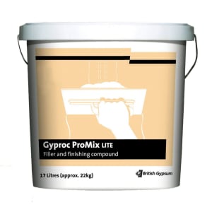 British Gypsum Gyproc Promix Lite Joint Cement 17L Price Comparisons | Compare The Build