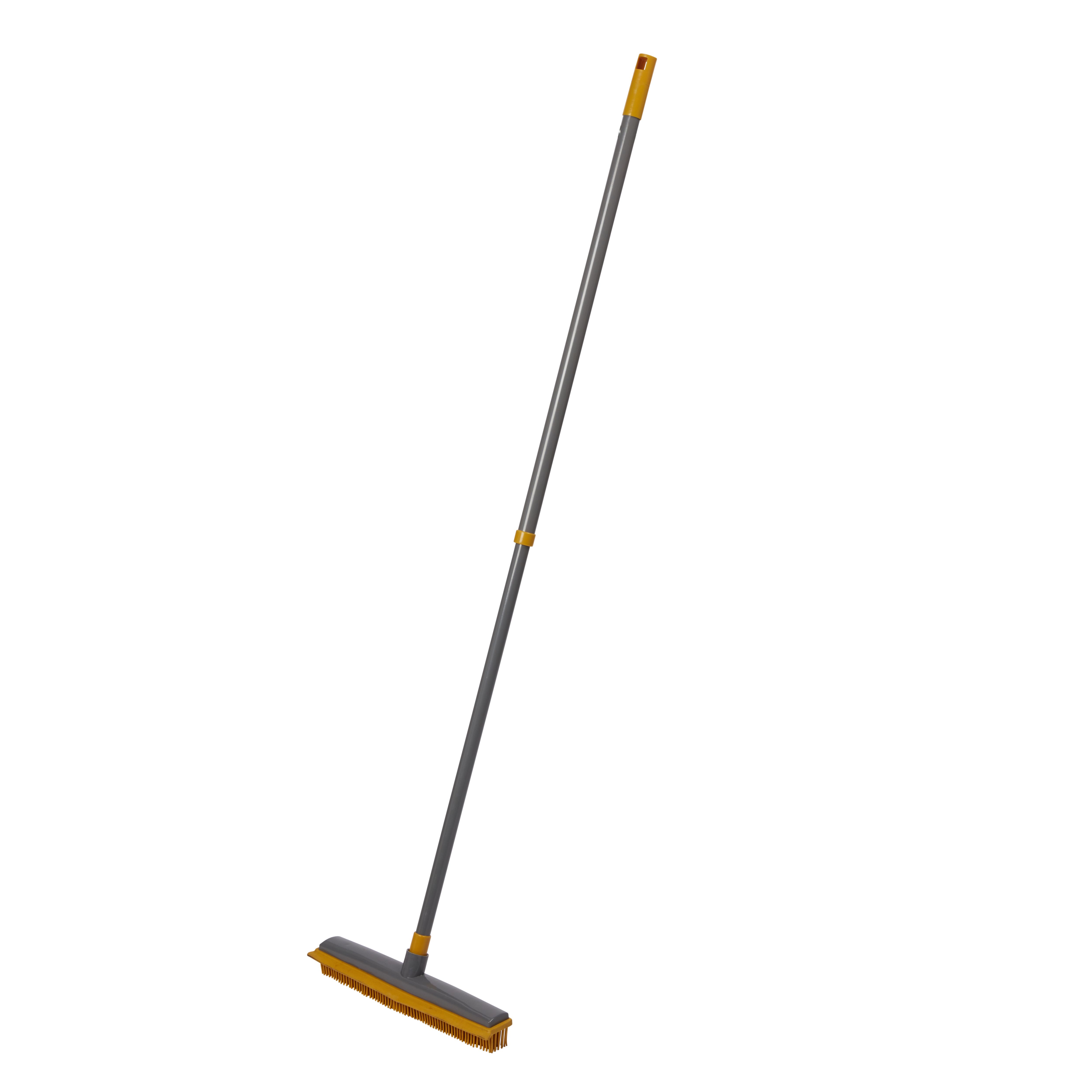 Telescopic Rubber Indoor Broom, (W)50mm | Compare The Build