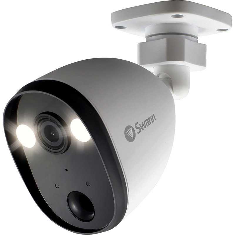 Swann Security Swann Spotlight Outdoor Security Camera 1080P Wi-Fi in White Price Comparisons | Compare The Build