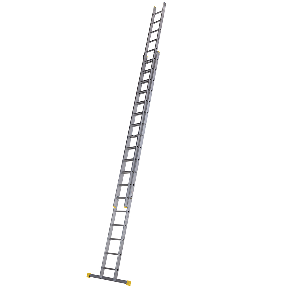 Werner 57711620 Square Rung Double Extension Ladder 5.21m Price Comparisons | Compare The Build