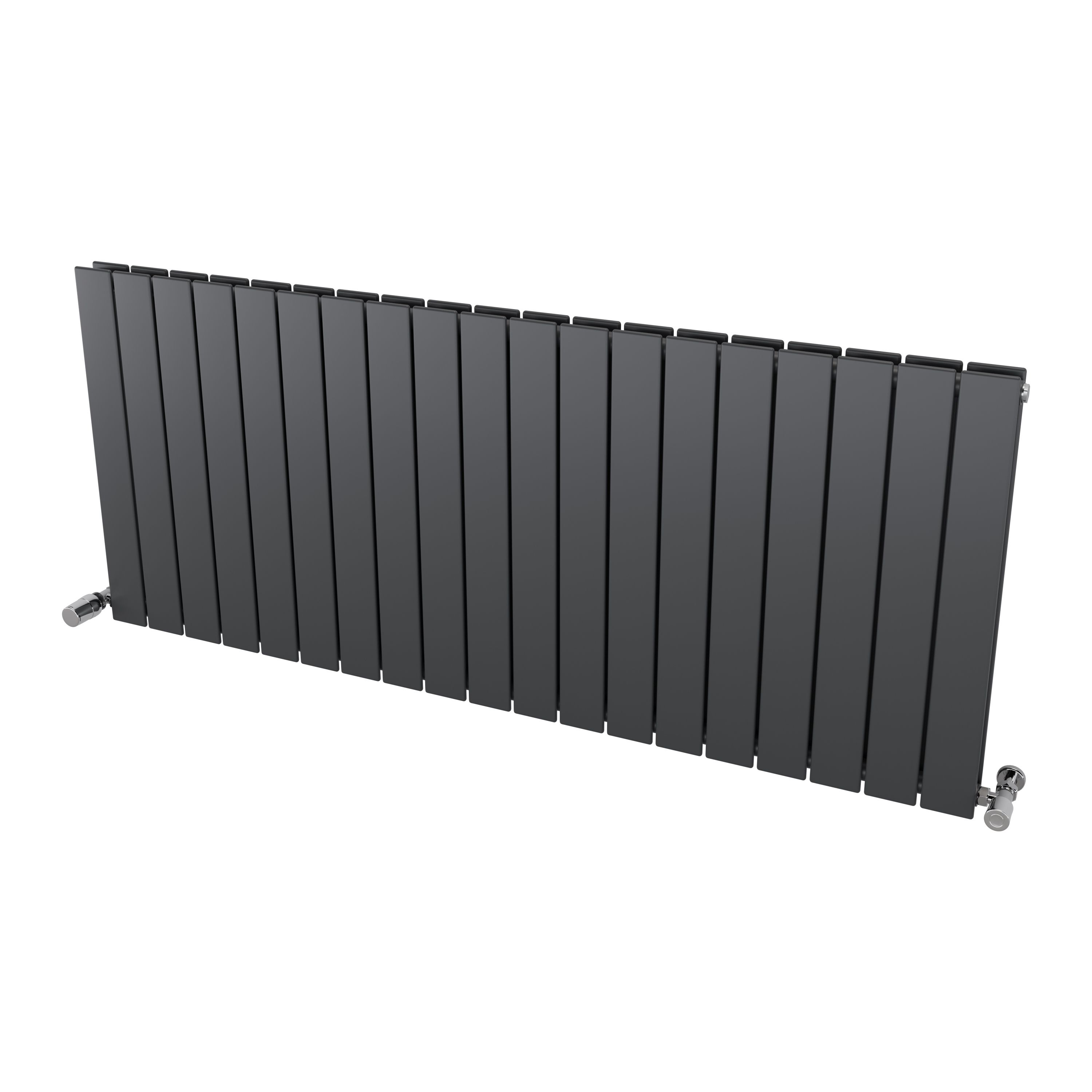 Ximax Vertirad Duplex Satin Anthracite Horizontal Designer Panel Radiator, (W)1420mm X (H)600mm Price Comparisons | Compare The Build