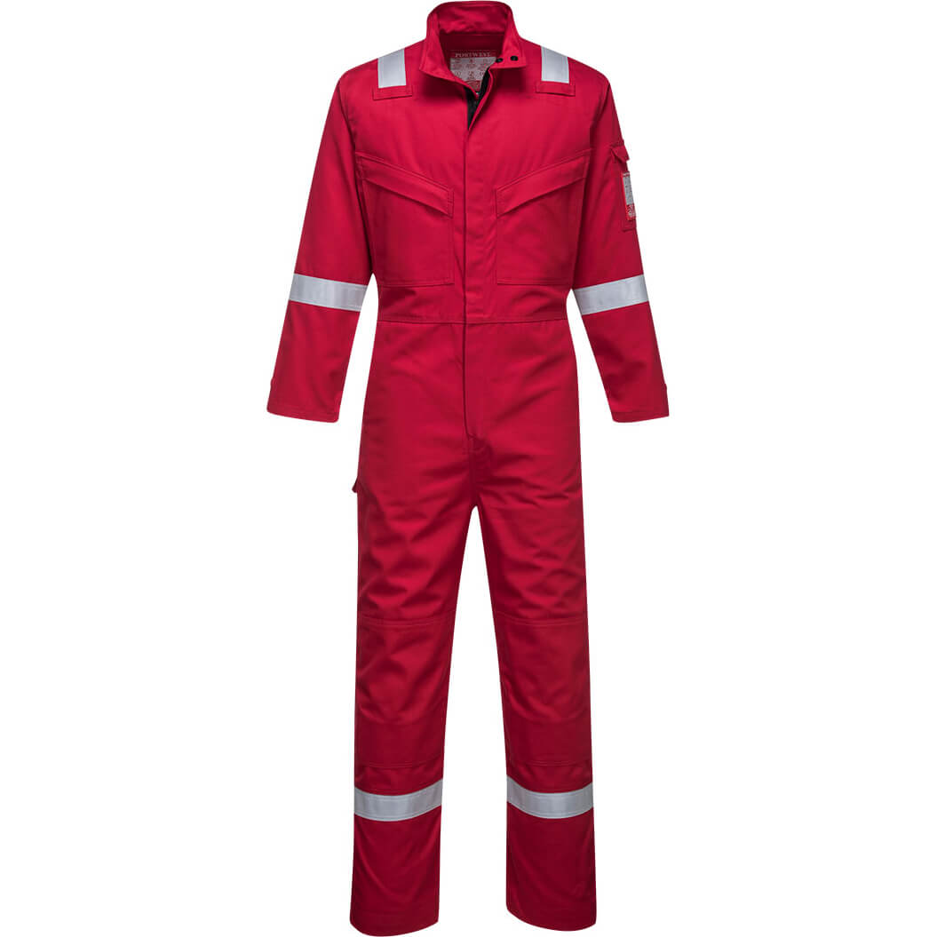 Portwest FR93 Bizflame Ultra Coverall Red M Price Comparisons | Compare The Build