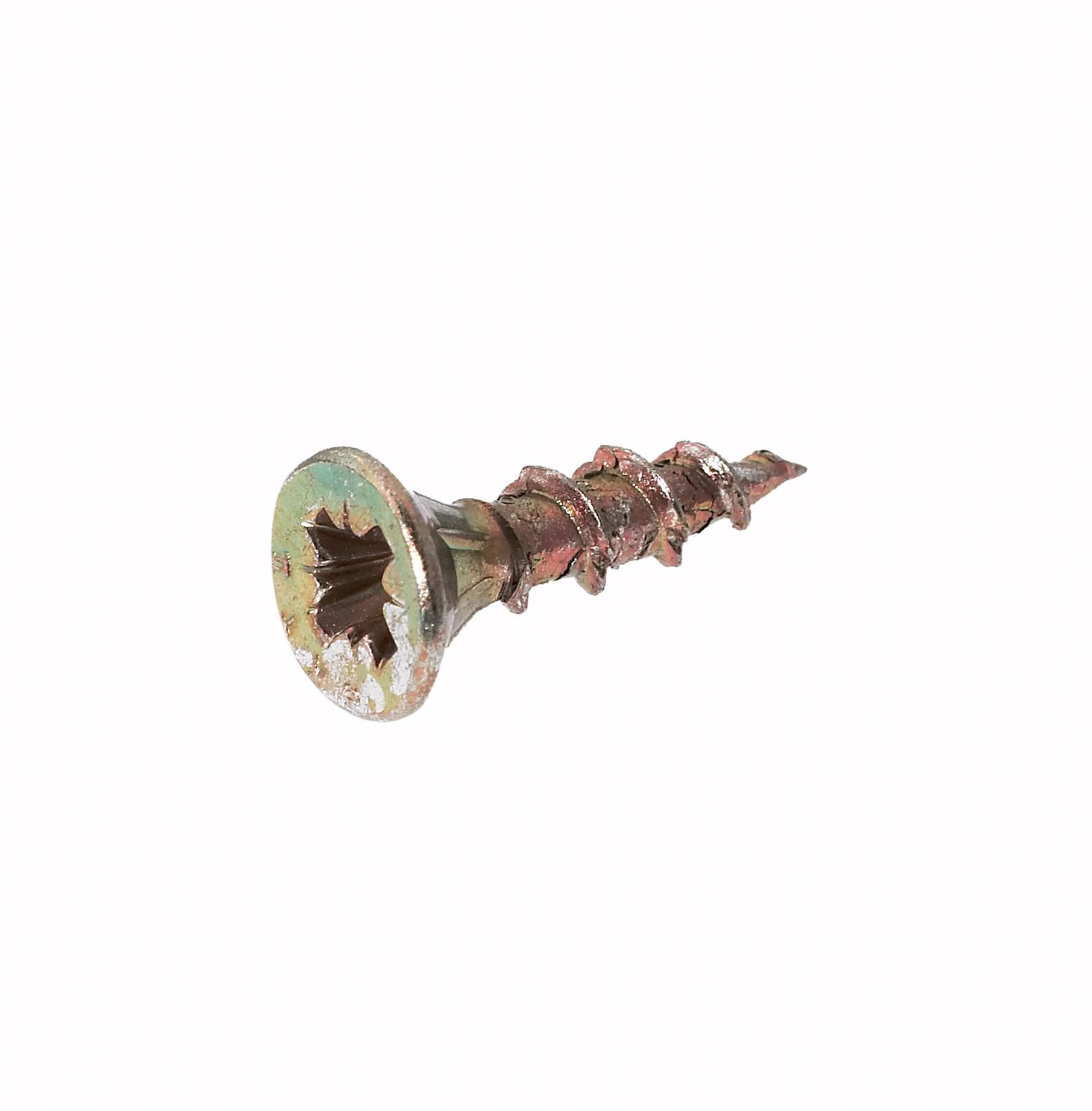 Rapidrive Yellow Zinc-Plated Steel Woodscrew (Dia)4mm (L)16mm, Pack Of 100 Price Comparisons | Compare The Build
