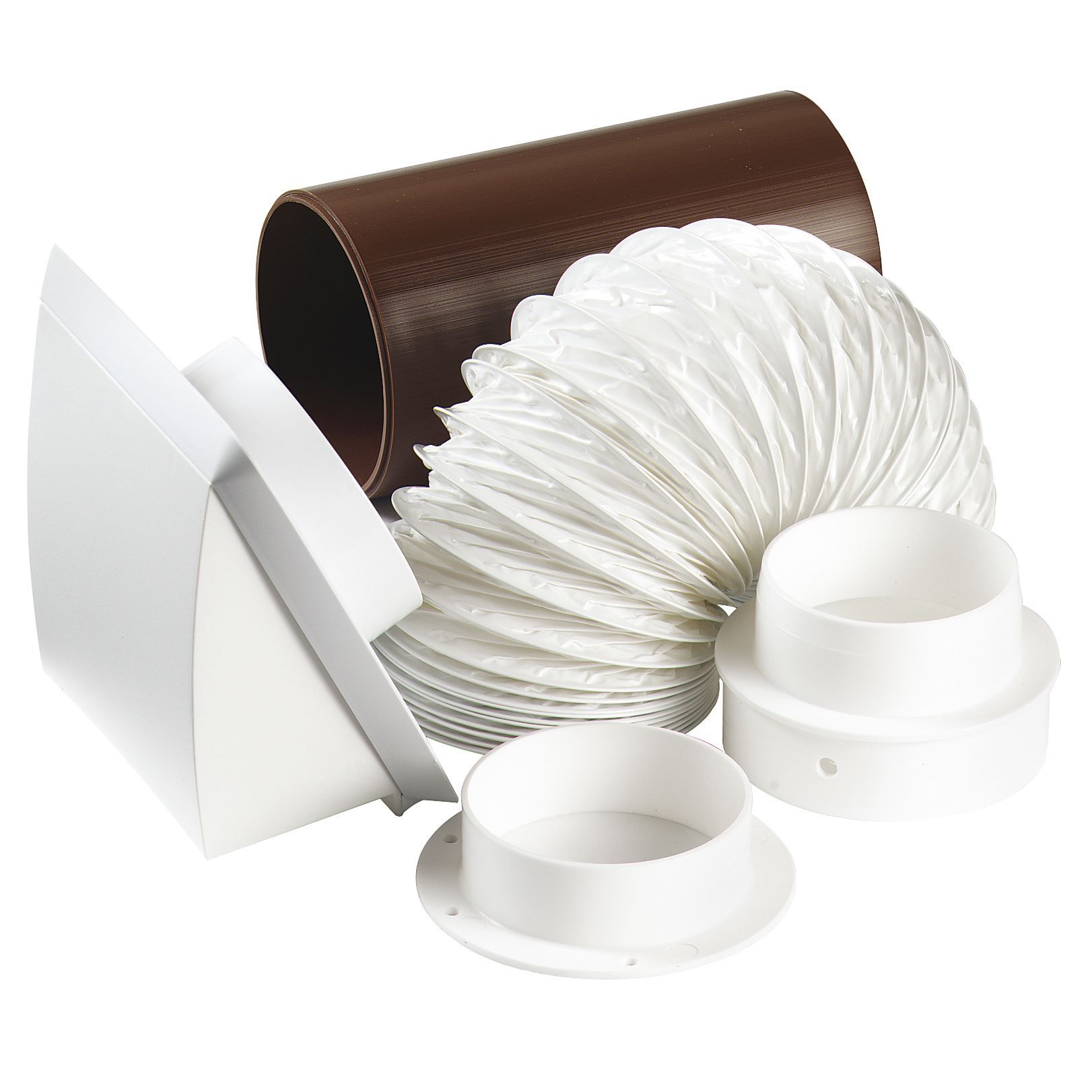 Manrose V41703 Tumble dryer kit, (L)1m (Dia)100mm Price Comparisons | Compare The Build