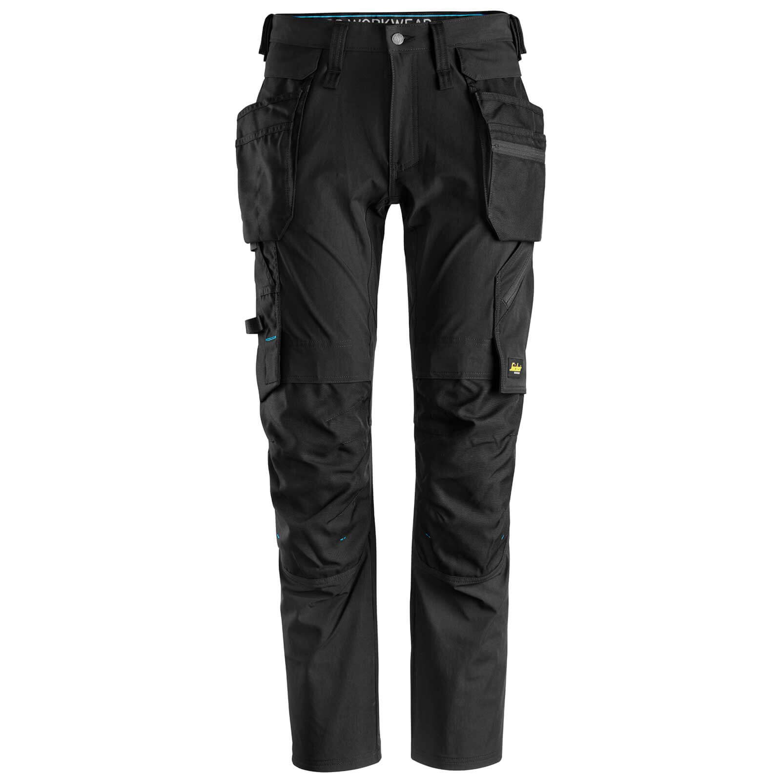 Snickers 6208 Lite Work Stretch Trousers Holster Pockets Black 31" 32" Price Comparisons | Compare The Build