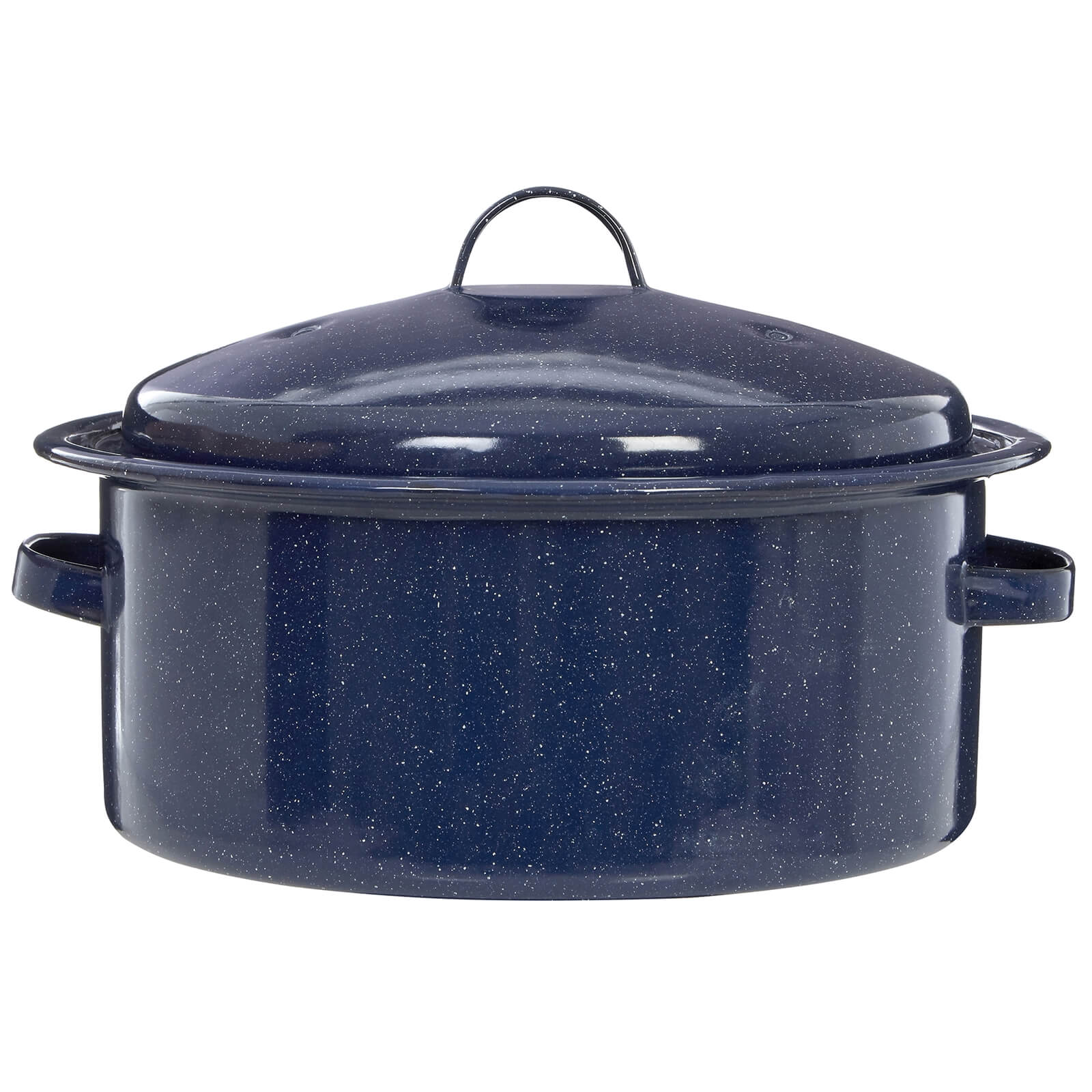 Round Self Basting Roaster - Blue Enamel Price Comparisons | Compare The Build