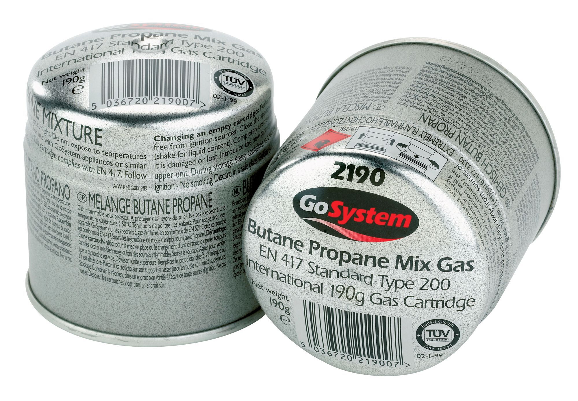 Gosystem Butane & Propane Gas Cylinder, 190G Price Comparisons | Compare The Build